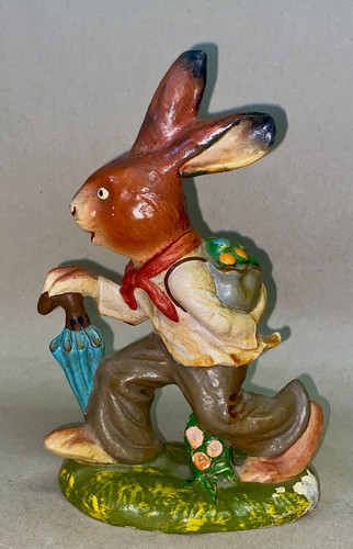 Alt osterhase pappmache - alt,