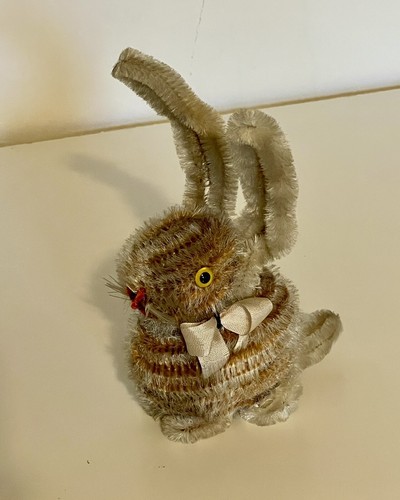 Antiker osterhase pappmache - antiker,
