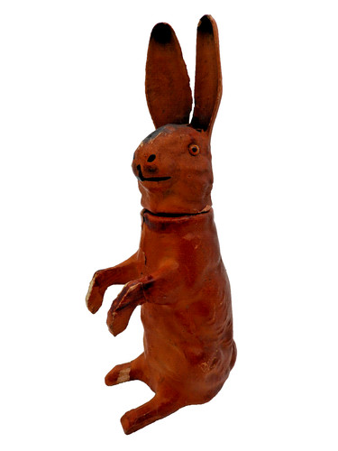 Antik osterhase pappmaché - /,