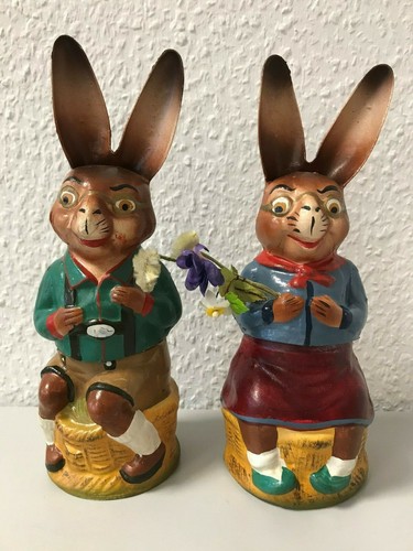 Alte candybox osterhase paar - osterhase,