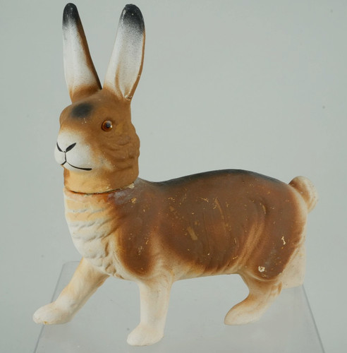 Antiker pappmaschee osterhase - antiker,