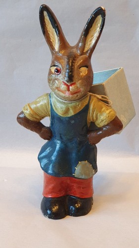 Osterhase pappmachee ostern - osterhase,