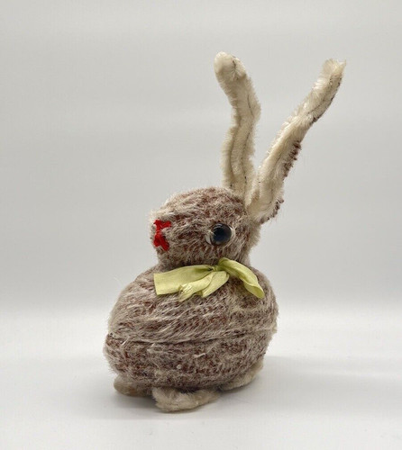 Antiker osterhase pappmache - osterhase,